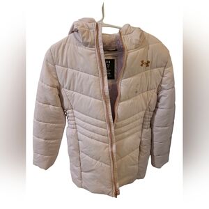 Under Armour Light Pink Puffer Jacket